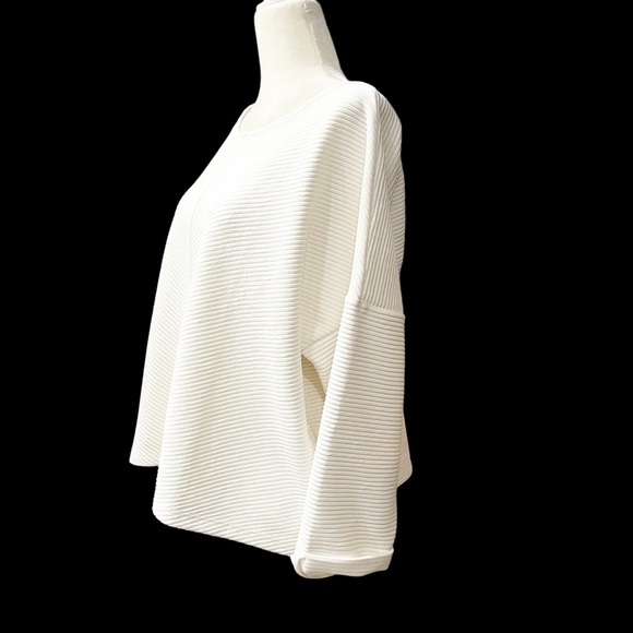 Asos Curve Women’s Top 3/4 Sleeve Shirt  Ribbed Size 18. - Picture 3 of 7